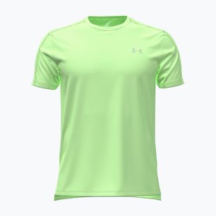 Men's running top Under Armour Velociti Reflect lumos lime/white