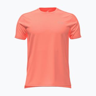 Men's running top Under Armour Velociti Reflect electric tangerine/black/green mode