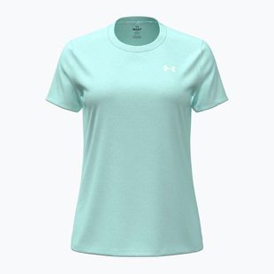 Women's training T-shirt Under Armour Tech SSC - Solid refresh mint/white