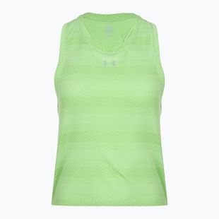 Women's running top Under Armour Velociti Singlet lumos lime/white