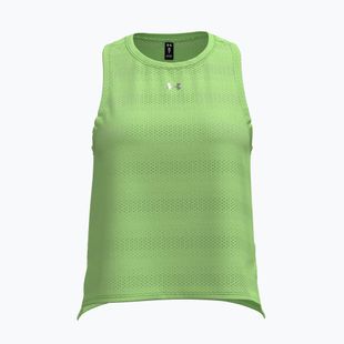 Women's running top Under Armour Velociti Singlet lumos lime/white