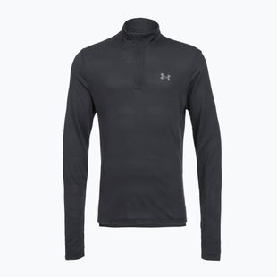 Men's running sweatshirt Under Armour Velociti 1/4 Zip black/black/metallic silver