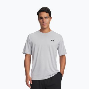 Men's training shirt Under Armour Tech Vent halo gray/ultimate black
