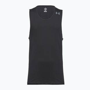 Men's running top Under Armour Velociti Pro Singlet black/black/metallic silver