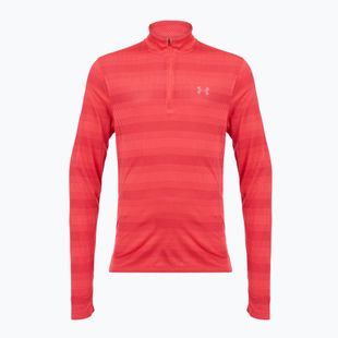 Men's running sweatshirt Under Armour Velociti 1/4 Zip lumos lime/mod gray