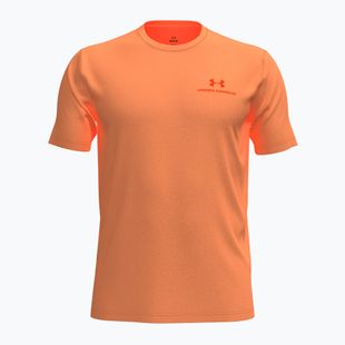 Men's training T-shirt Under Armour Vanish Energy orange bloc/orange bloc