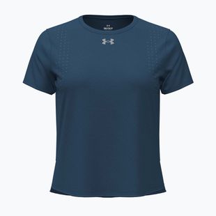 Women's running top Under Armour Velociti Pro wham blue/hyper green/white