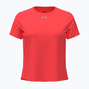 Women's running top Under Armour Velociti Pro electric tangerine/black/green mode