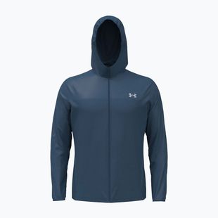 Men's running jacket Under Armour Velociti Pro Storm wham blue/boundless blue/black