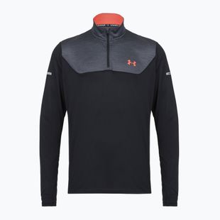 Men's sweatshirt Under Armour Tech Utility 1/4 Zip black/venom red