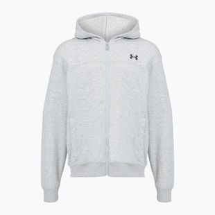 Men's sweatshirt Under Armour Rival LW FZ mod gray light heather/black