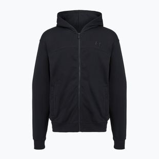 Men's sweatshirt Under Armour Rival LW FZ black/black