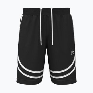 Men's baskeball shorts Under Armour Curry Signature black/white