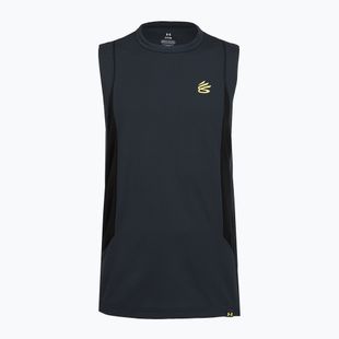 Men's basketball jersey Under Armour Curry Training Tank lumin yellow