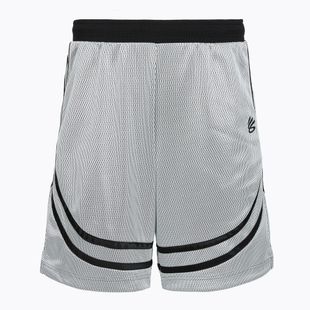 Men's baskeball shorts Under Armour Curry Signature white/black