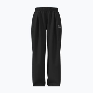 Women's trousers Under Armour Rival Fleece Script black/white