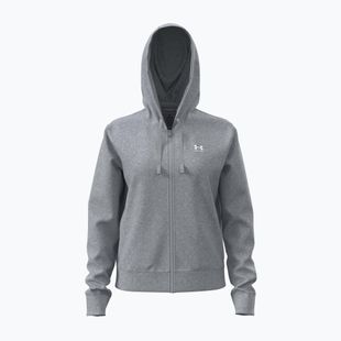 Women's sweatshirt Under Armour Sport Terry FZ mod gray light heather/white