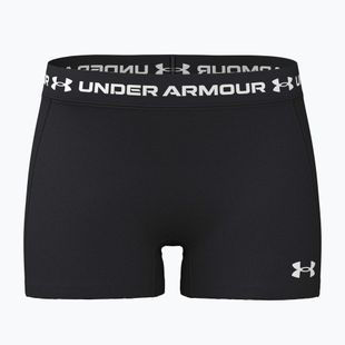 Women's training shorts Under Armour HeatGear Shorty ultimate black/white