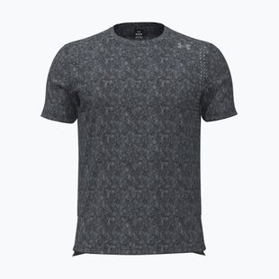 Men's running top Under Armour Velociti Pro Print black/black/metallic silver