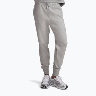 Women's trousers Under Armour Icon Fleece Jogger mod gray light heather/white