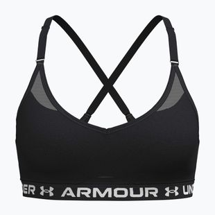 Training bra Under Armour Crossback Low ultimate black/white