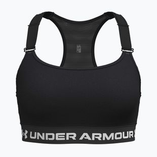 Training bra Under Armour HeatGear High ultimate black/white