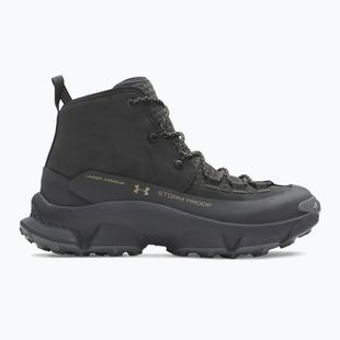 Men's trekking boots Under Armour Charged Expanse Mid LTHR WP Black/Anthracite/Bayou