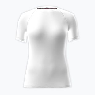 Women's training shirt Under Armour HG Authentics Comp SS white/halo gray