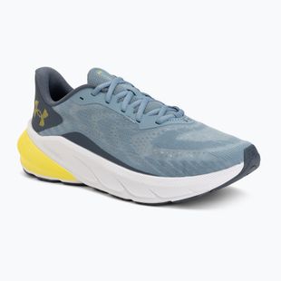 Men's running shoes Under Armour Turbulence 3 blue wind/downpour gray/flash light
