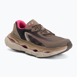 Women's running shoes Under Armour Halo Racer 2 desert taupe/virtual pink/peppercorn