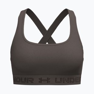 Training bra Under Armour Crossback Mid peppercorn/kona brown