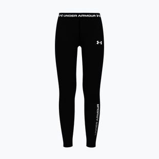 Children's leggings Under Armour HeatGear Branded Leggings black/white