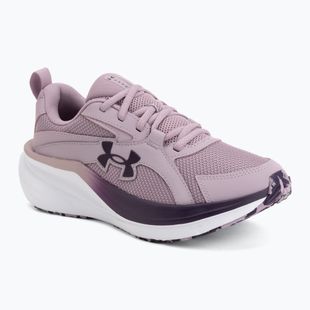 Women's running shoes Under Armour Assert 11 mauve pink/white/purple echo