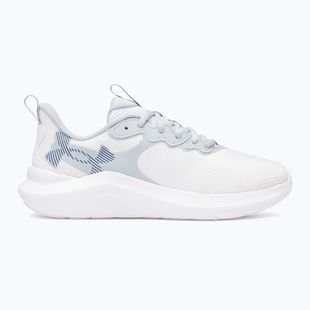 Women's running shoes Under Armour Phade RN 4 white/blue fog/blackout navy