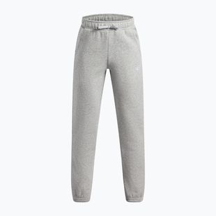 Children's trousers Under Armour B Rival Fleece Jogger mod gray light heather/white