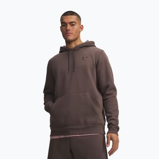 Men's sweatshirt Under Armour Essential Fleece Hoodie peppercorn/peppercorn