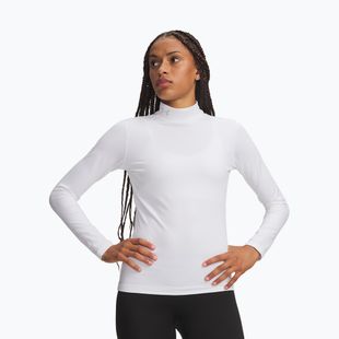 Women's training longsleeve Under Armour ColdGear Mock LS white/halo gray