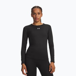 Women's training longsleeve Under Armour ColdGear Crew ultimate black/white