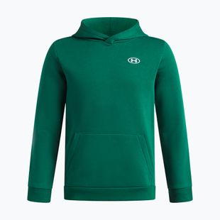 Children's sweatshirt Under Armour B Rival Fleece Hoodie campus ivy/white