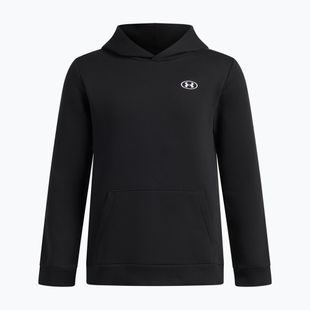 Children's sweatshirt Under Armour B Rival Fleece Hoodie ultimate black/white