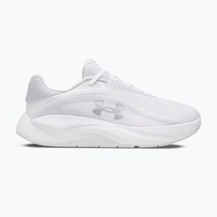 Women's training shoes Under Armour Radiant TR white/distant gray/metallic silver