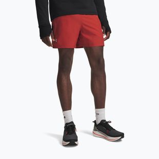 Men's running shorts Under Armour Launch 5" Shorts heritage red/black/reflective