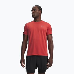 Men's running shirt Under Armour Velociti Reflect heritage red/black/reflective