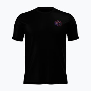Men's running shirt Under Armour Velociti Run Brain black/team royal
