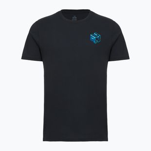 Men's running shirt Under Armour Velociti Run Brain black/team royal