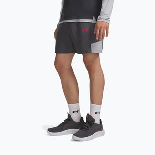 Men's training shorts Under Armour Tech Utility Shorts castlerock/mod gray/racer red