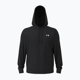 Men's sweatshirt Under Armour Flex Fleece Hoodie ultimate black/white