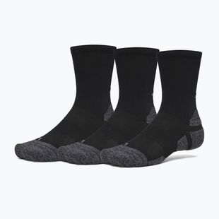 Socks Under Armour Perf Tech Pro 3 Pack Crew ultimate black/ultimate black/castlerock