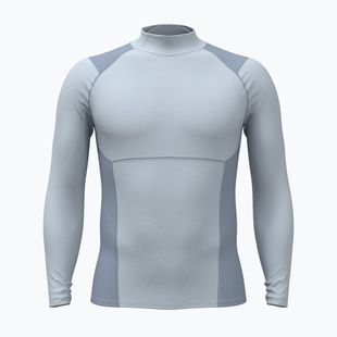 Men's training longsleeve Under Armour Coldgear Elite Comp Mock blue fog/blue wind/reflective