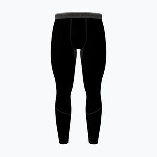 Men's training leggings Under Armour Coldgear Elite Leggings ultimate black/ultimate black/Reflective